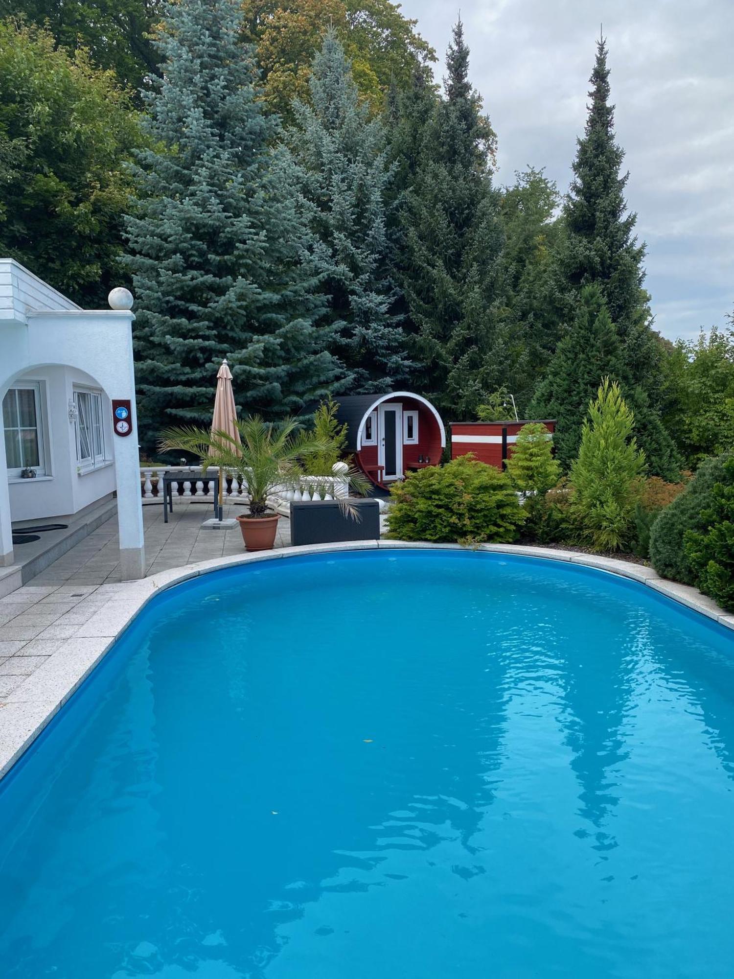 Gaestehaus Gaens - Ferienwohnung Schirgiswalde-Kirschau Dış mekan fotoğraf
